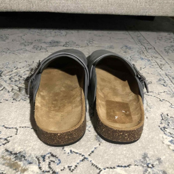 Tory Burch Mellow Hardware Mules Charcoal - Picture 5 of 9